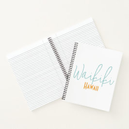 Waikiki, Hawaï souvenir Notitieboek