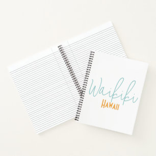 Waikiki, Hawaï souvenir Notitieboek