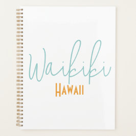 Waikiki, Hawaï souvenir Planner