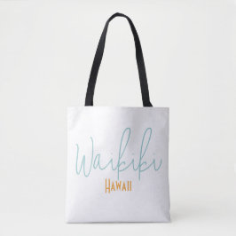 Waikiki, Hawaï souvenir Tote Bag