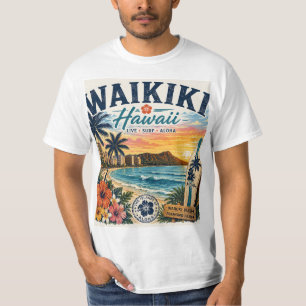Waikiki Hawaï T-shirt