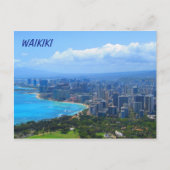 Waikiki Hawaii Briefkaart (Voorkant)