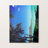 waikiki hawaii legpuzzel (Verticaal)