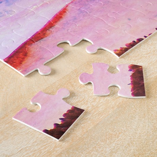 waikiki hawaii retro legpuzzel (Zijkant)