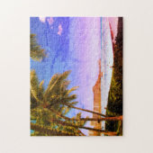 waikiki hawaii retro-look legpuzzel (Verticaal)