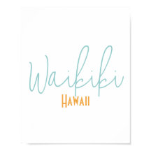 Waikiki Hawaii Souvenir
