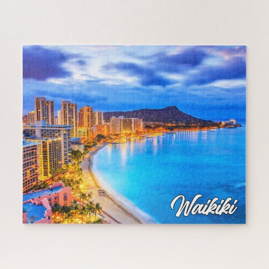 Waikiki, Hawaii, Verenigde Staten Legpuzzel (Horizontaal)