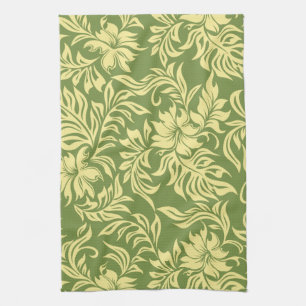 Waikiki Hibiscus Hawaiian Kitchen Towel Theedoek