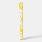 Waikiki Hibiscus Hawaiian Pareau Bloemgeel Case-Mate iPhone Case (Achterkant / Links)