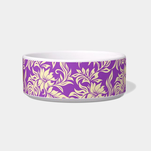 Waikiki Hibiscus Hawaiian Pet Bowls Voerbakje (Rechts)