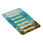 Waikiki, Honolulu, Oahu, Hawaï Magneet (Rechterzijde)