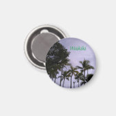 Waikiki koelkastmagneet magneet (Voorkant / Achterkant)
