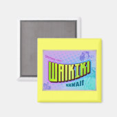 WAIKIKI MAGNEET (Voorkant / Achterkant)