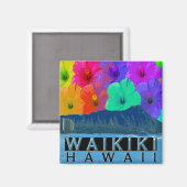 Waikiki Magneet (Voorkant / Achterkant)