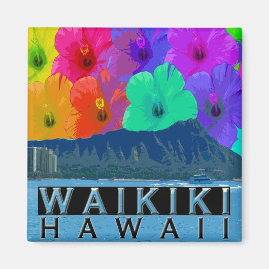 Waikiki Magneet (Voorkant)