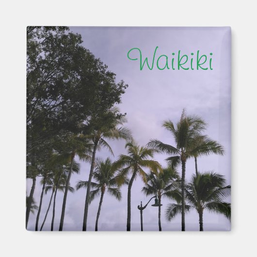 Waikiki-magneet Magneet (Voorkant)
