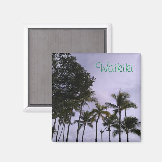 Waikiki magnet (Voorkant / Achterkant)
