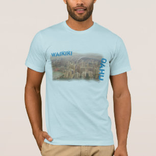 Waikiki Oahu mannen shirt