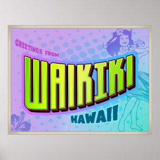 WAIKIKI-poster Poster