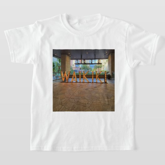 Waikiki Sign #1 T-shirt (Laagn)