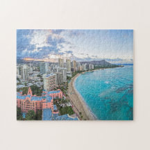 Waikiki Sunrise Jigzaag Puzzle