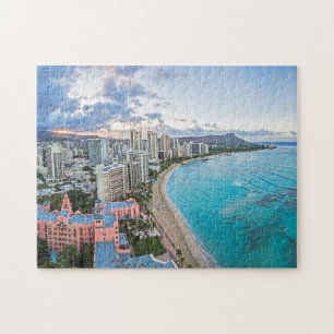 Waikiki Sunrise Jigzaag Puzzle Legpuzzel