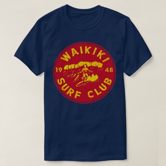 Waikiki Surf Club 1948 T-shirt (Design voorkant)