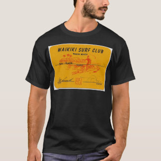 waikiki surf club t-shirt