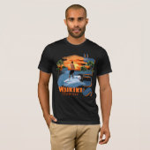 Waikiki SURF. T-shirt (Voorkant volledig)
