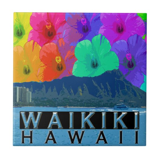 Waikiki Tegeltje (Voorkant)