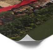 Waikiki Tiki Torches Poster (Hoek)