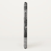 Waikiki  vervormd grijs Briefkaart Case-Mate iPhone Case (Achterkant / rechts)