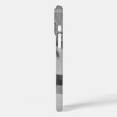 Waikiki  vervormd grijs Briefkaart Case-Mate iPhone Case (Achterkant / Links)