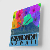 Waikiki Vierkante Klok (Hoek)