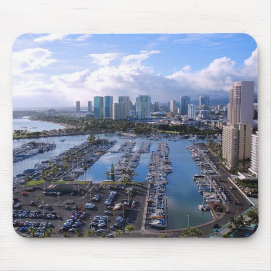 Waikiki Yacht Harbour Muismat (Voorkant)