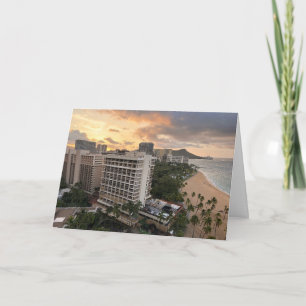 Waikiki Zonsopgang Kaart