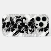 Waikoloa Hawaiian Hibiscus Floral Black Case-Mate iPhone Case (Achterkant (horizontaal))