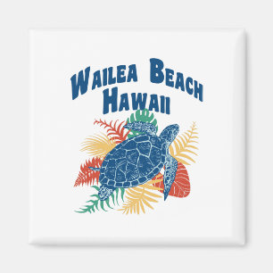 Wailea Beach Maui Hawaii Hawaiian Islands Reizen Magneet