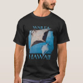Wailea Hawaii Manta Rays Zee T-shirt (Voorkant)