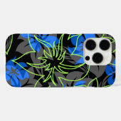 Wailea Hibiscus Hawaiian Floral Camo Royal Case-Mate iPhone Case (Achterkant (horizontaal))