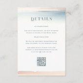 Wailea Huwelijk QR Code Informatiekaartje (Voorkant)