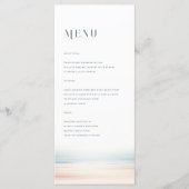 Wailea Huwelijksmenu Menu (Voorkant)