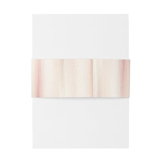 Wailea Waterverf minimalistische elegante strand b Uitnodigingen Wikkel (Achterkant Voorbeeld)