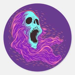 Wailing Banshee Ronde Sticker