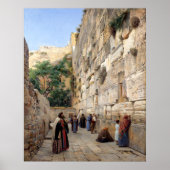 Wailing Wall | Gustav Bauernfeind | Poster (Voorkant)