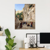 Wailing Wall | Gustav Bauernfeind | Poster (Thuiskantoor)