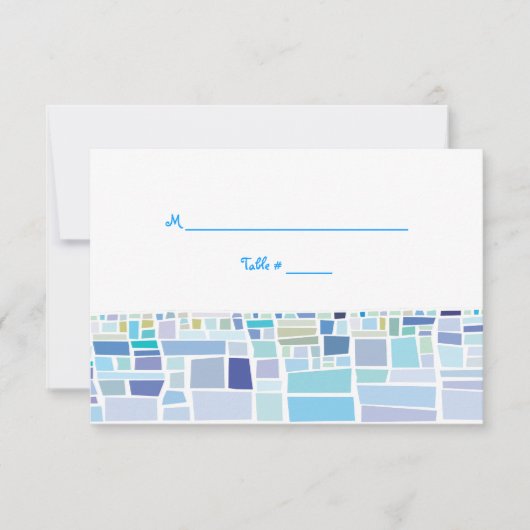 Wailing Wall Israel Bar Bat Mitzvah Escort card Kaart (Voorkant)