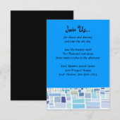 Wailing Wall Israel Bar Bat Mitzvah Reception Kaar Kaart (Voorkant / Achterkant)