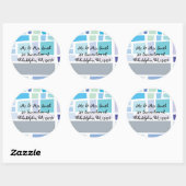 Wailing Wall Israel Bar Bat Mitzvah Reply sticker (Vel)