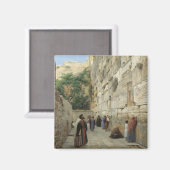 Wailing Wall van Gustav Bauernfeind Magneet (Voorkant / Achterkant)